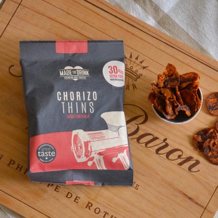 Made For Drink - Chorizo Thins